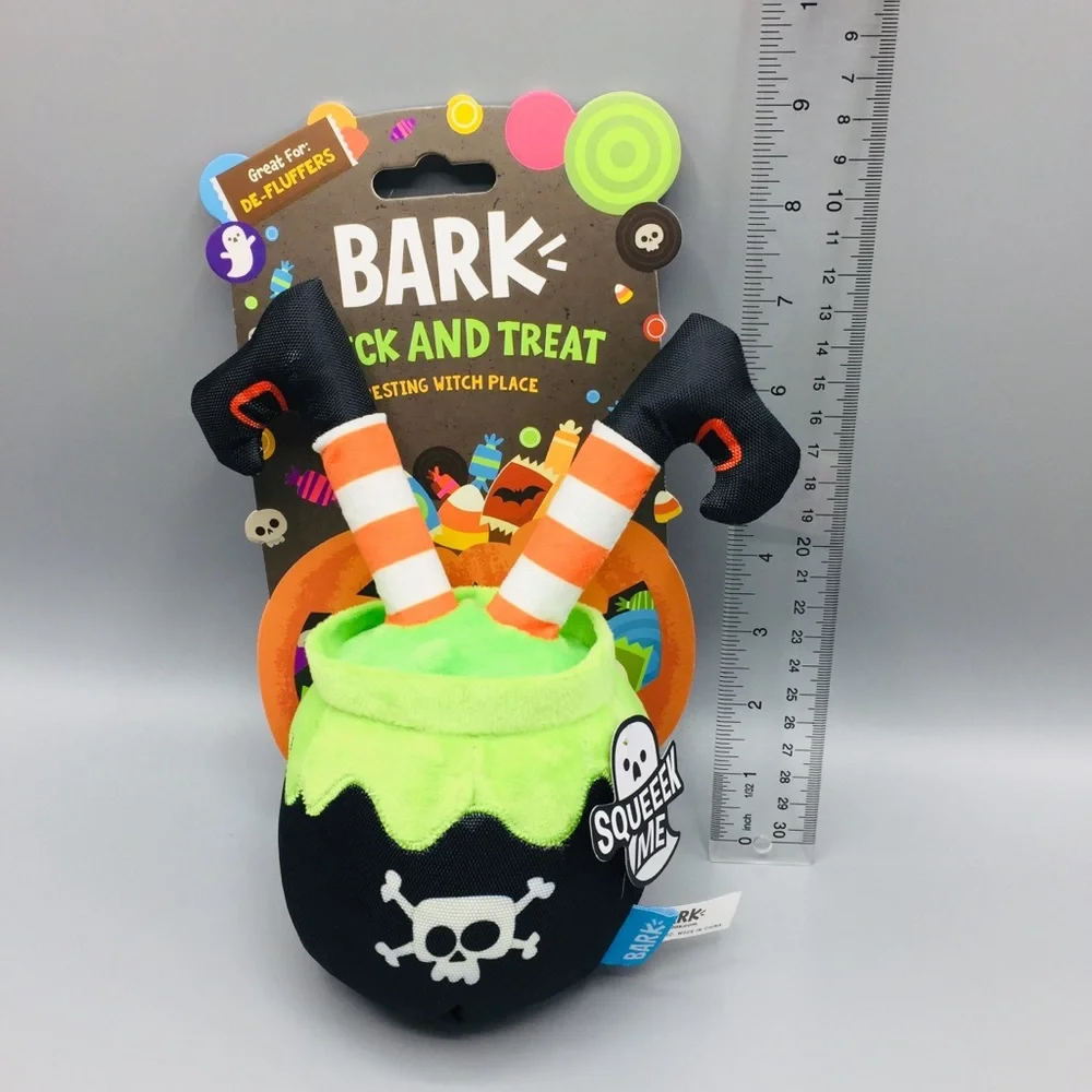 Bark Trick & Treat Resting Witch Place Dog Toy